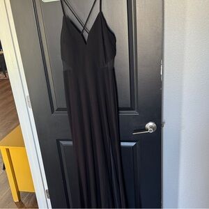 Elegant Black Maxi Dress